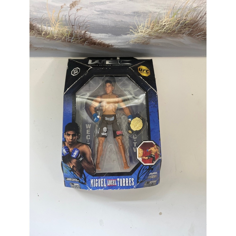 Jakks Pacific WEC Miguel Angel Torres Action Figure Series 0 UFC Collection New